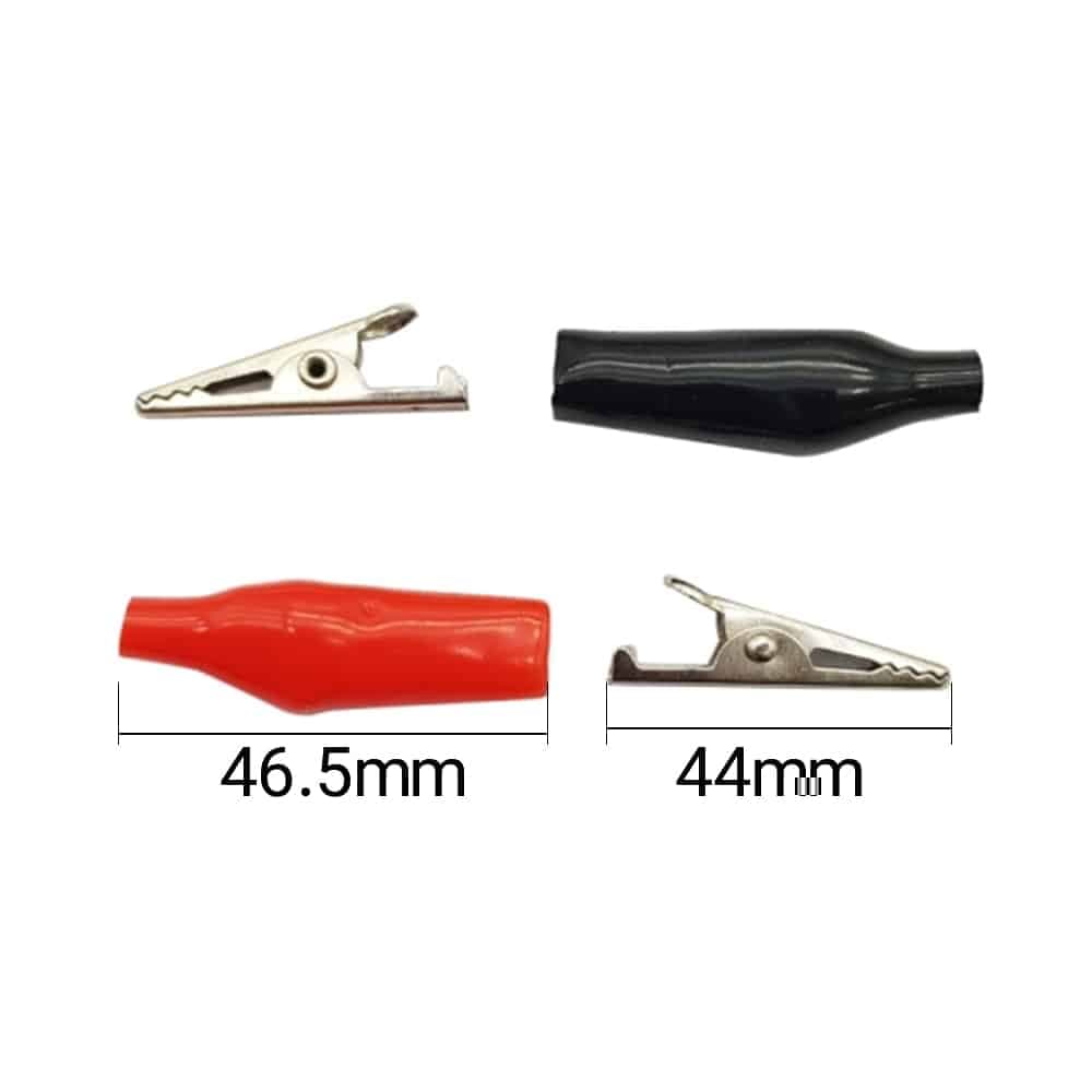 گیره سوسماری بزرگ مدل Large Alligator Clip مجموعه دو عددی — تصویر ۲