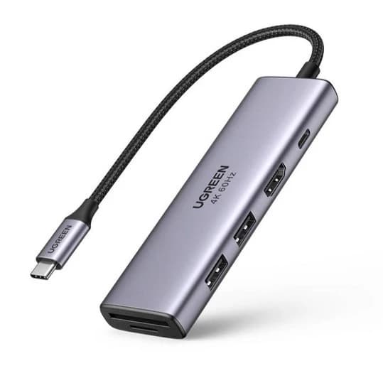 هاب یوگرین مدل CM511 Type C خاکستری