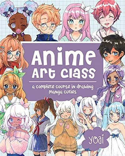 و دانلود نسخه کامل کتاب زبان اصلی Anime Art Class: A Complete Course in Drawing Manga Cuties (Cute and Cuddly Art) Kindle Edition | دانلود کتاب خارجی