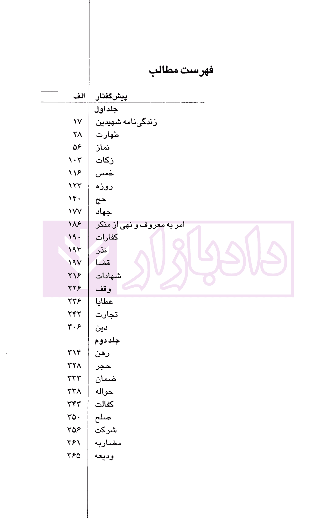 دوره کامل فقه استدلالی ترجمه تحریر الروضه فی شرح اللمعه – جلد اول و دوم | دادمرزی — تصویر ۲