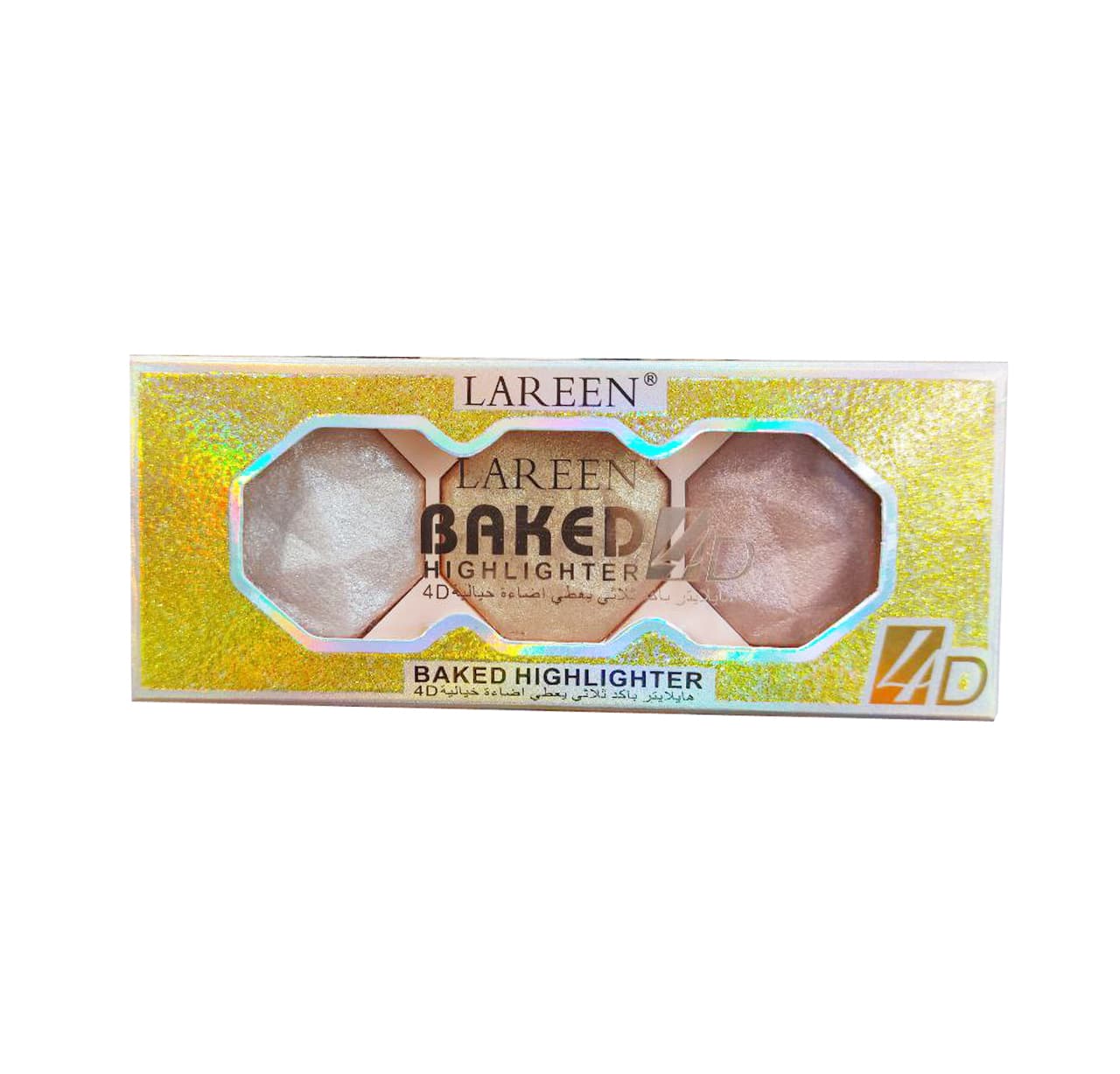 پالت هایلایتر 3 رنگ لارن LAREEN شماره 02