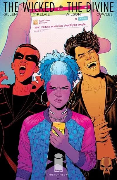دانلود کمیک The Wicked + The Divine – The Funnies #1 (2018) (One Shot)