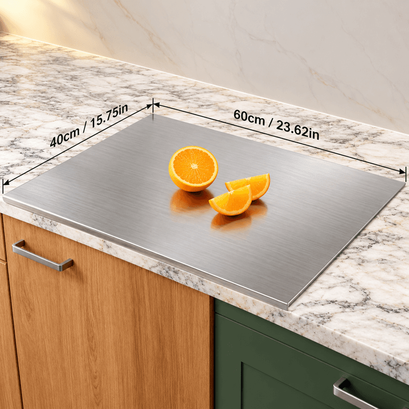 تخته گوشت استیل کابینتی 40×60