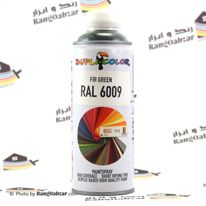 اسپری سبز یشمی RAL 6009 دوپلی کالر