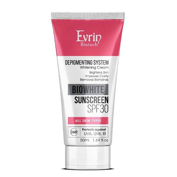 کرم ضدآفتاب و روشن کننده اورین spf30 حجم 50 میل