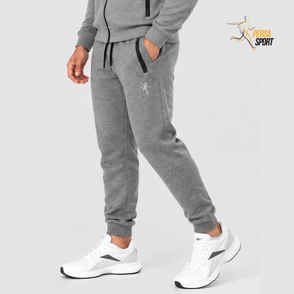 ست ورزشی مردانه پرسا اسپرت خاکستری Sweatshirt & Jogger — تصویر ۳
