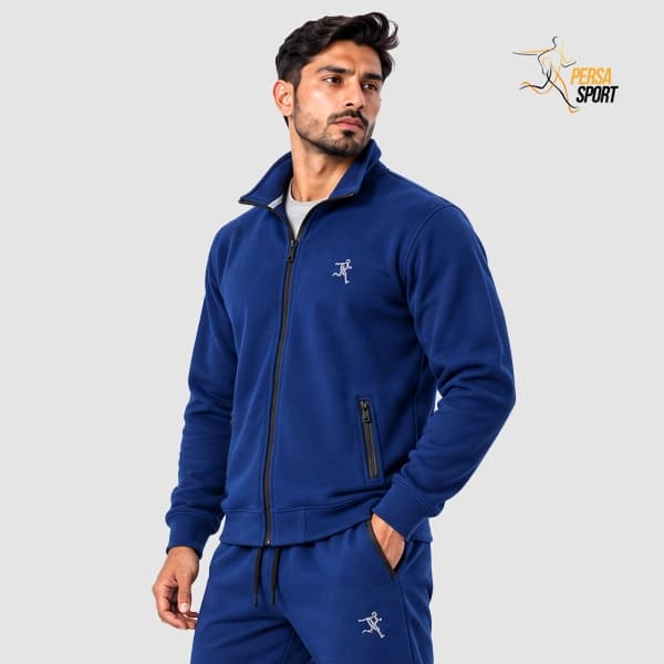 ست ورزشی مردانه پرسا اسپرت آبی Sweatshirt & Jogger — تصویر ۴