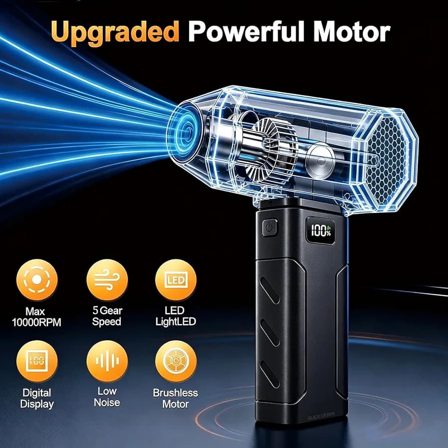 جت فن دستی Violent Fan X8 — تصویر ۴