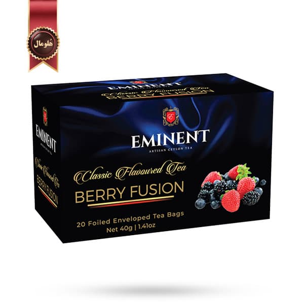 چای تی بگ امیننت eminent مدل انواع توت Berry Fusion پک 20 تایی (اورجینال)