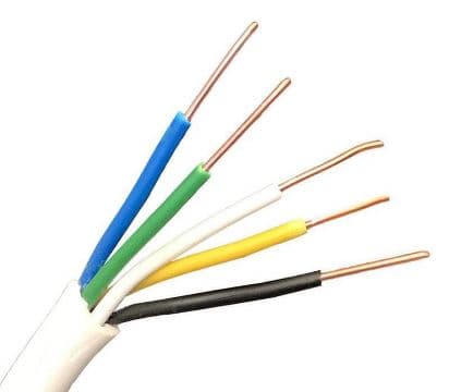کابل مفتول (کولری) 1.5*5 پرتو الکتریک
