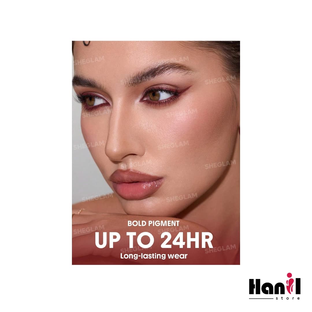 خط چشم ژله‌ای شیگلم مدل Boldline رنگ شرابی تیره — تصویر ۲