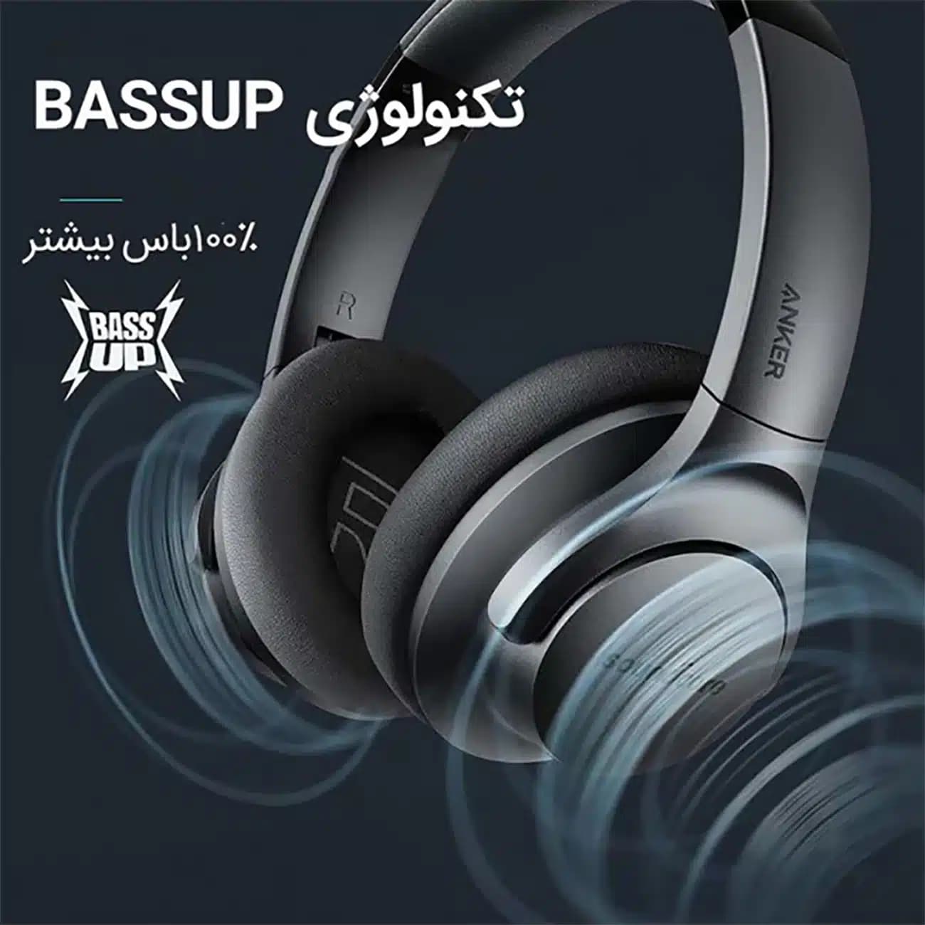 هدفون بلوتوثی ساندکور انکر Anker مدل Life Q20 تاشو — تصویر ۱۰