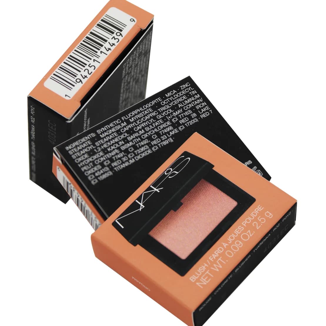 رژگونه نارس (NARS) مدل Orgasm شاینی اورجینال 2.5 گرم — تصویر ۶