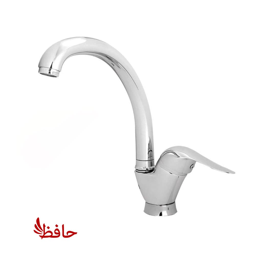 شیر ظرفشویی اهرمی دسته اردکی کارتریج ۴۰ کروم