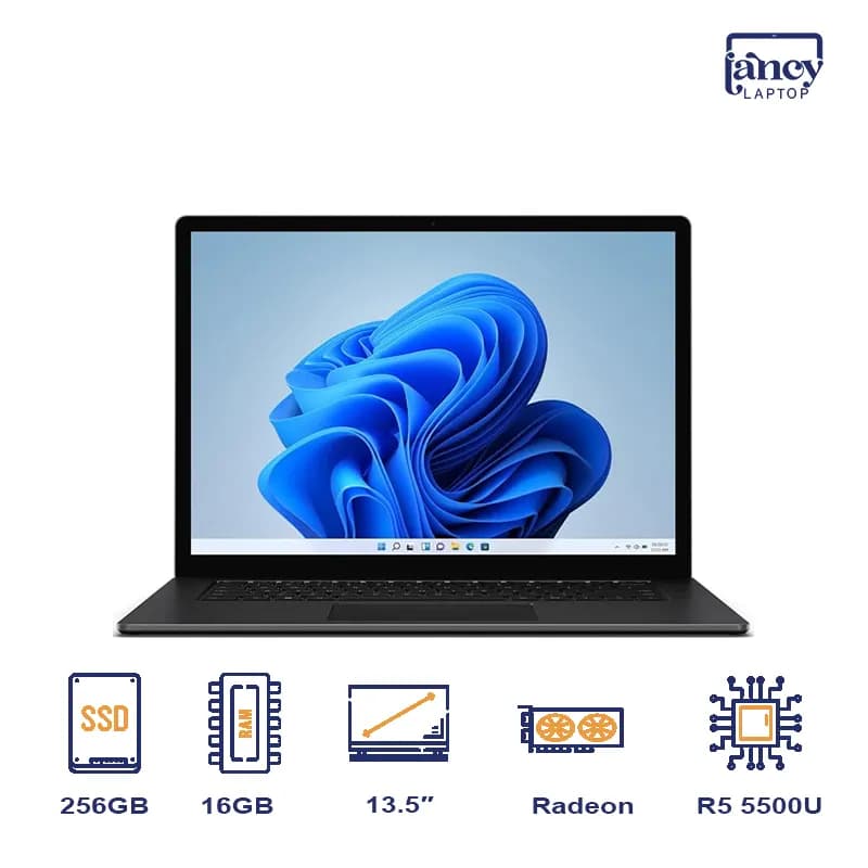 لپ تاپ استوک 13.5 اینچی مایکروسافت Surface Laptop 4 Ryzen 7 16GB 256GB SSD AMD Radeon Graphics 2.8K Touch