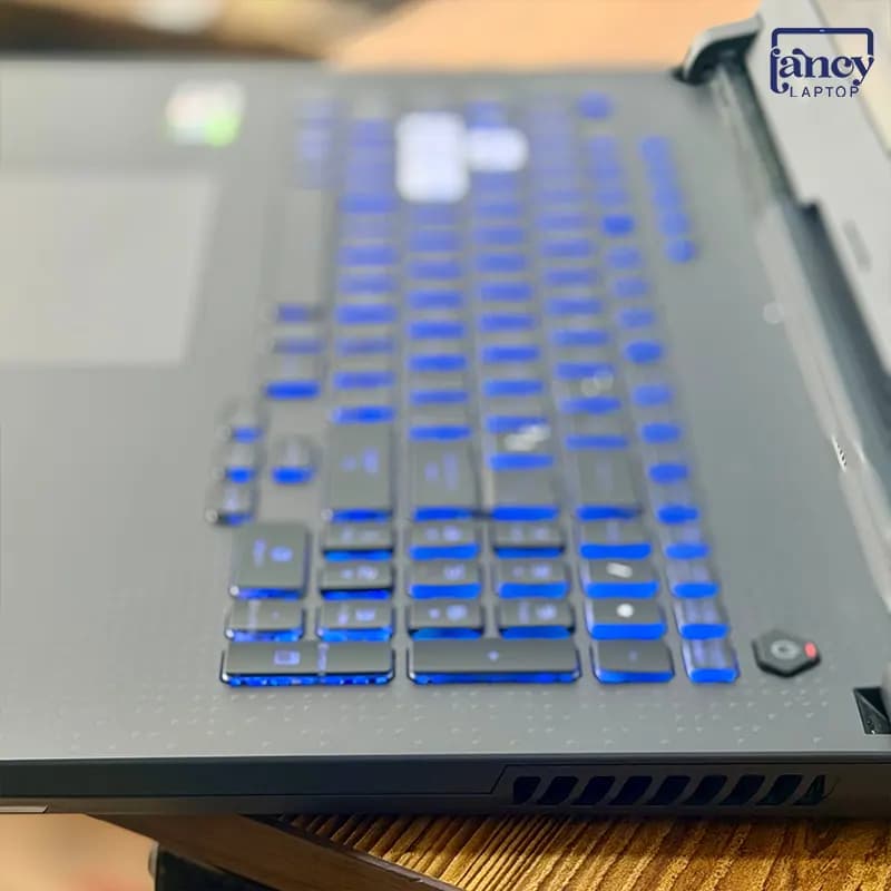 لپ تاپ استوک 17.3 اینچی ایسوس ROG Strix G713RM Ryzen 9 6900HX 16GB DDR5 1TB SSD RTX 3060 6GB FHD IPS 360Hz — تصویر ۴