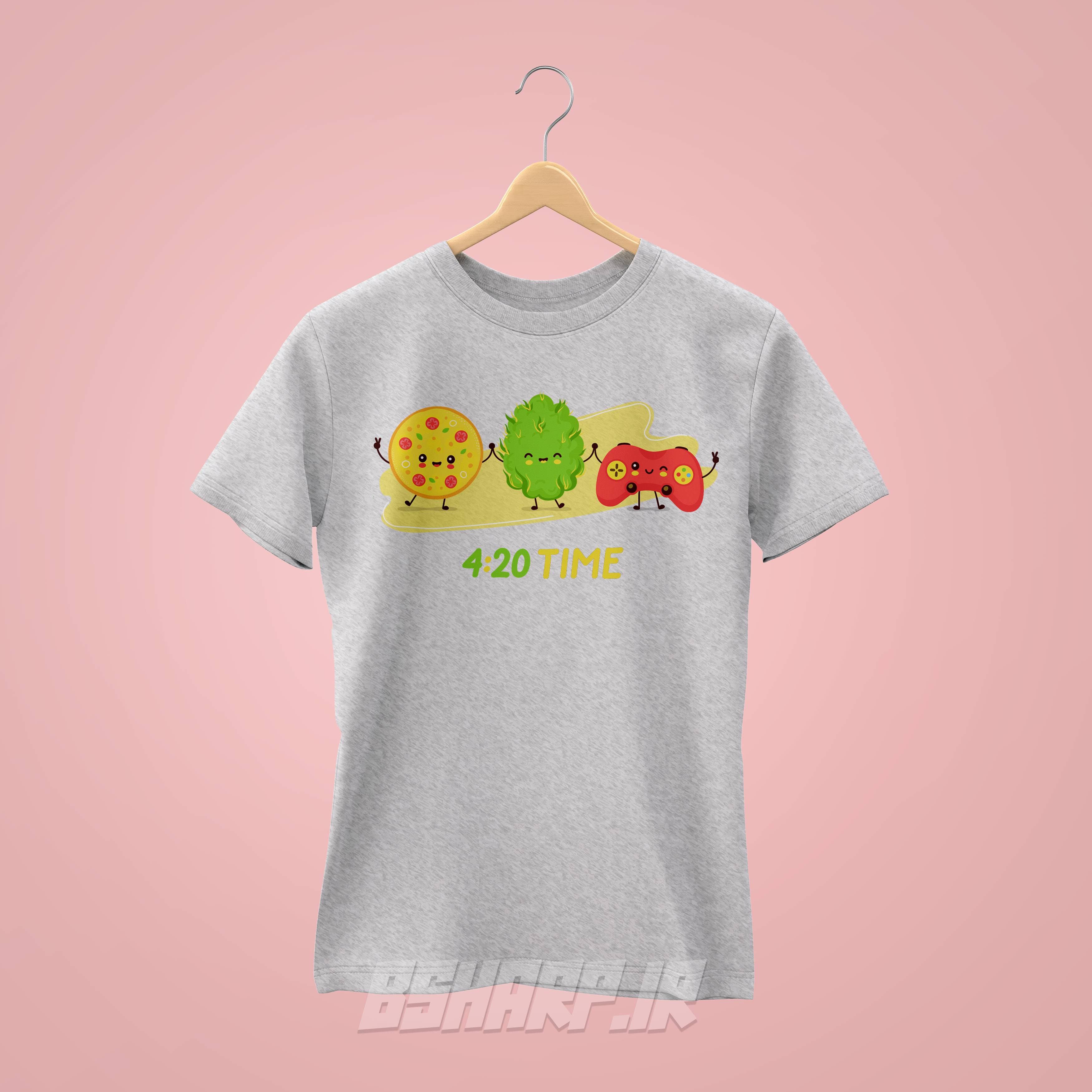 تیشرت Gamer طرح 4:20 Time — تصویر ۵