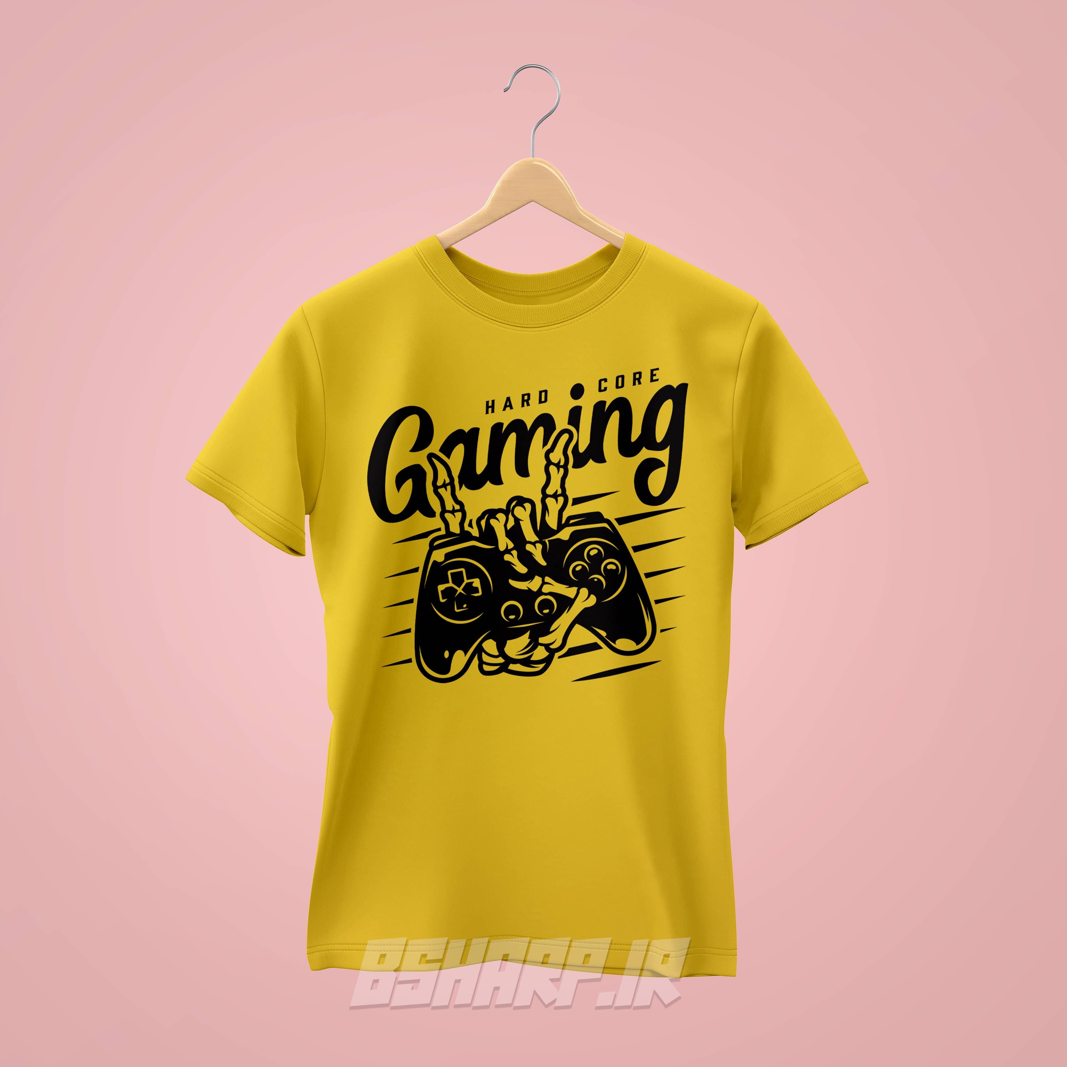 تیشرت Gamer طرح Hard Core Gaming — تصویر ۴
