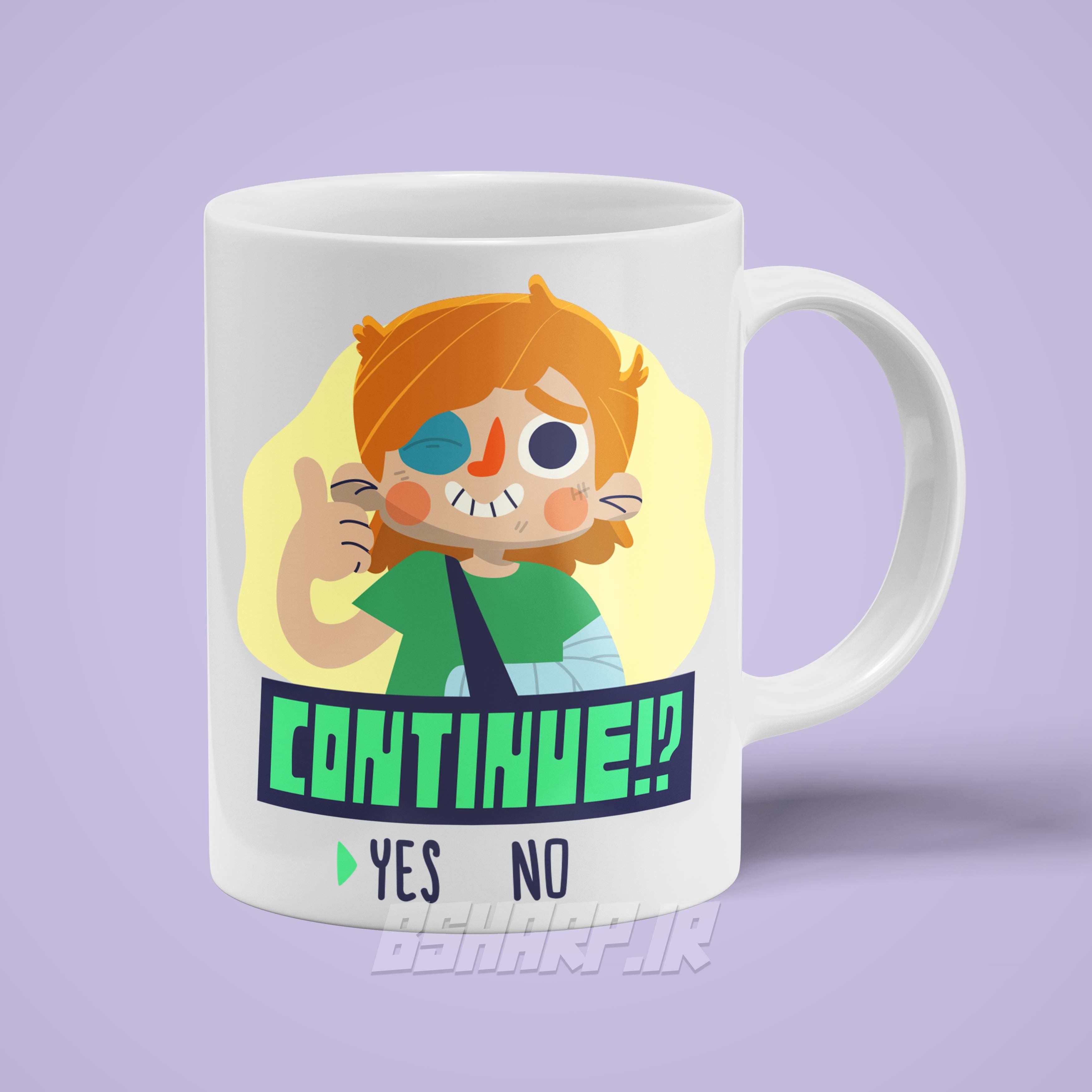 ماگ Gamer طرح ادامه میدی؟