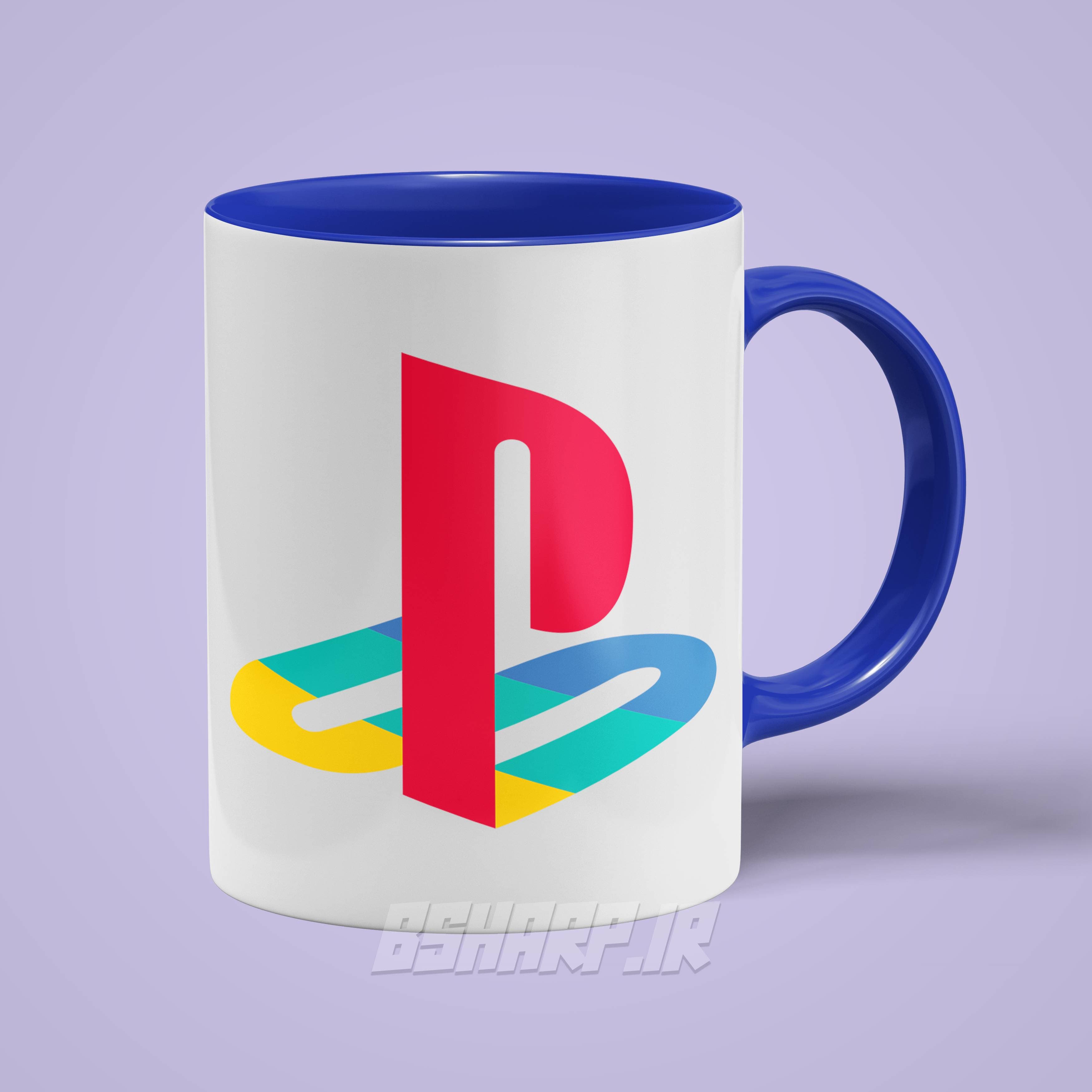 ماگ Gamer طرح لوگوی پلی استیشن — تصویر ۶