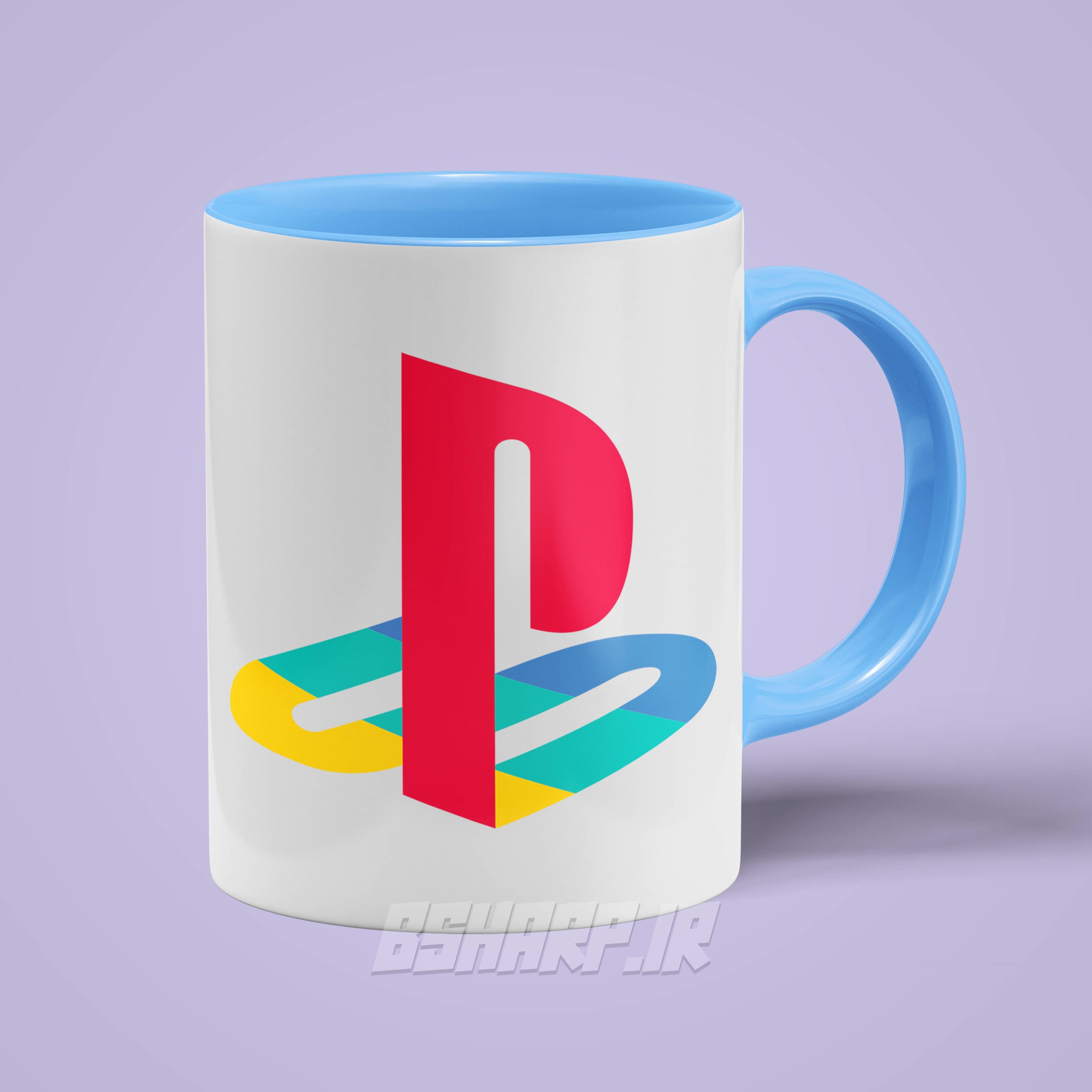 ماگ Gamer طرح لوگوی پلی استیشن — تصویر ۴