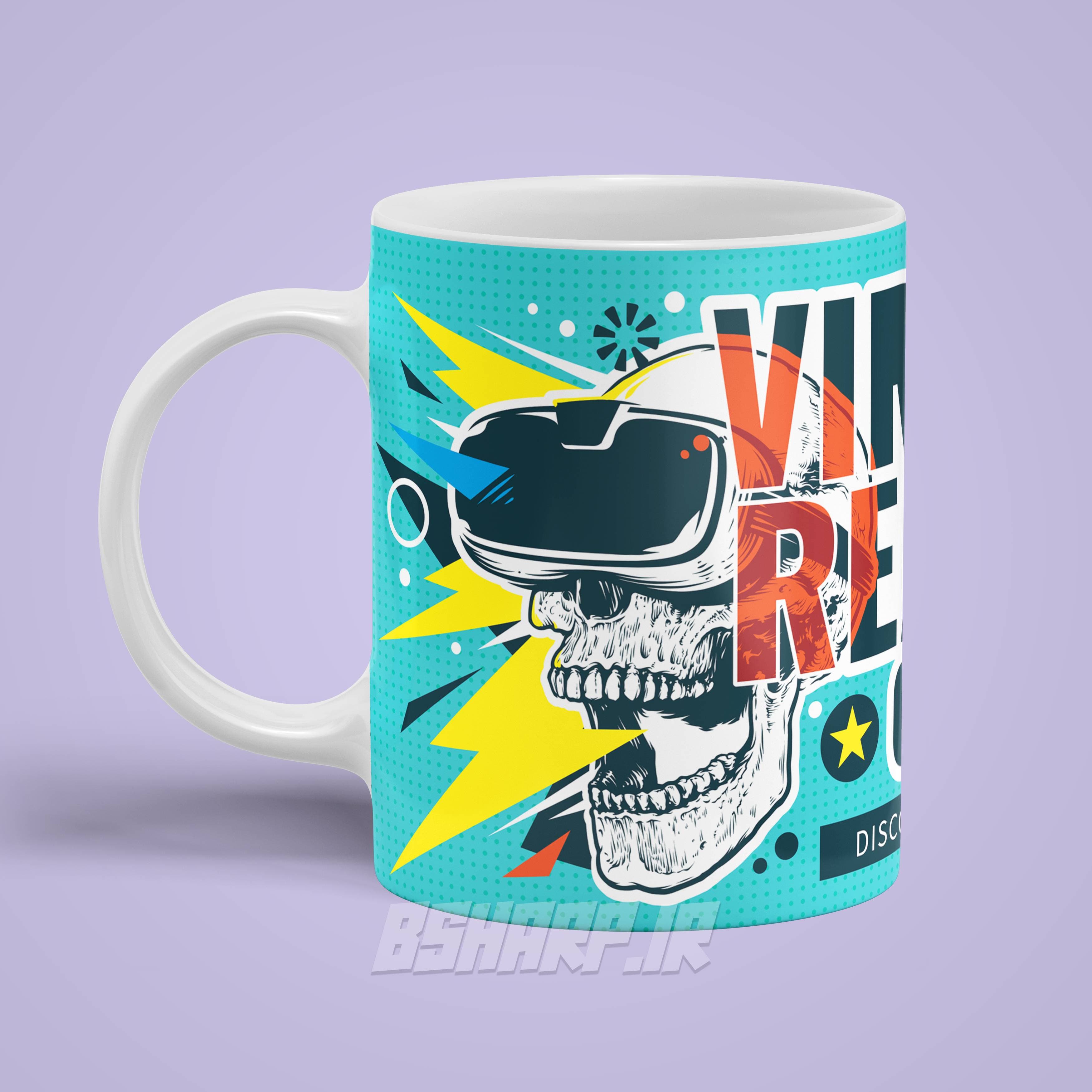 ماگ Gamer طرح وی آر — تصویر ۳
