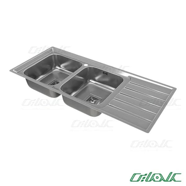 سینک استیل توکار داتیس مدل DB-212 — تصویر ۲