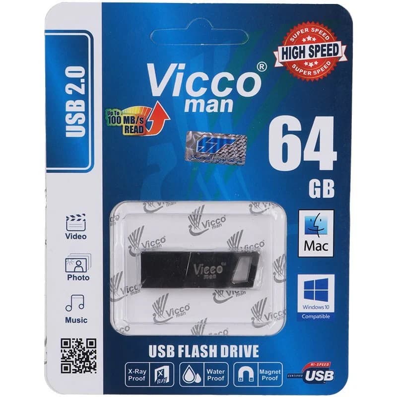 فلش 64 گیگ ویکومن ViccoMan VC260 — تصویر ۳