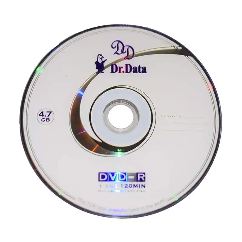 دی وی دی خام دکتر دیتا Dr.Data ظرفیت 4.7 گیگابایت بسته 50 عددی