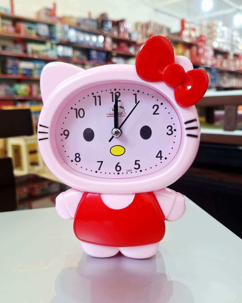 ساعت رومیزی طرح کیتی – کد 8581/3