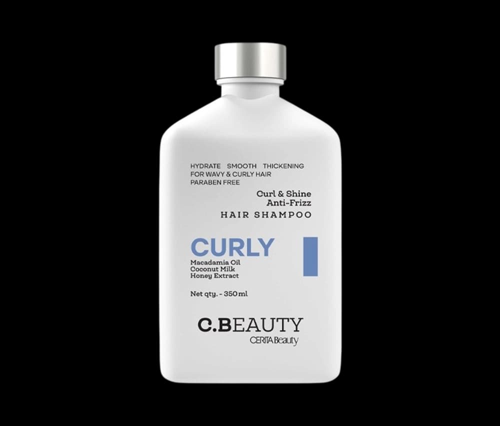 شامپو مناسب موی فر سریتا سی بیوتی مدل Curly حجم 350 میلی لیتر