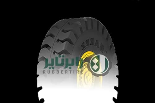 لاستیک لودر 25-20.5 بارز نخی گل نیم دنده (Q20)