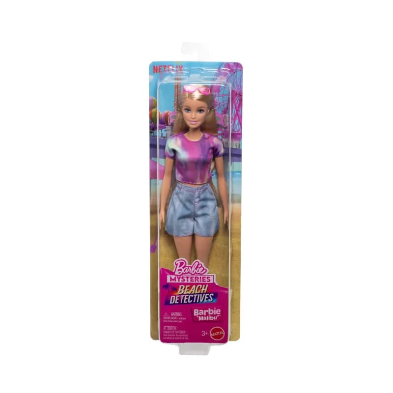 عروسک باربی مدل barbie malibu mysteries beach کد jfv63 — تصویر ۲