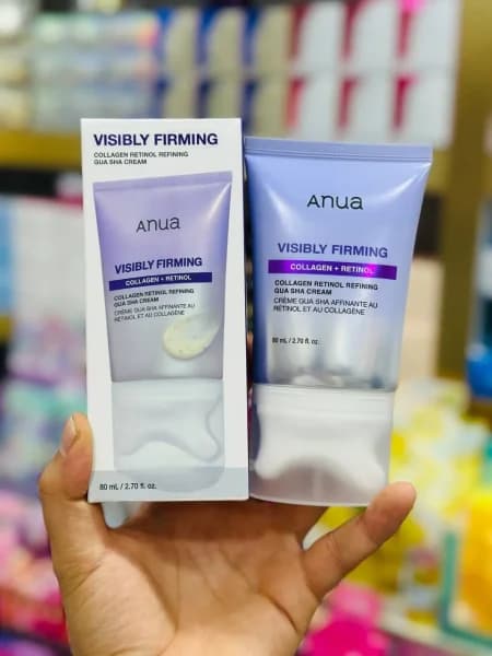 کرم گواشا کلاژن و رتینول آنوا (Anua Collagen Retinol Refining Gua Sha Cream) حجم 80 میل — تصویر ۲
