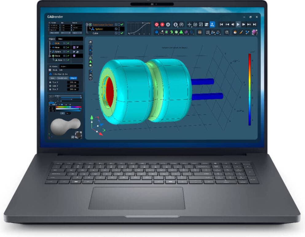 لپ تاپ 18.0 اینچی دل مدل Pro Max 18 Plus Ultra 9-285HX 32GB Ram 1TB SSD 16GB RTX Pro 4000 Blackwell