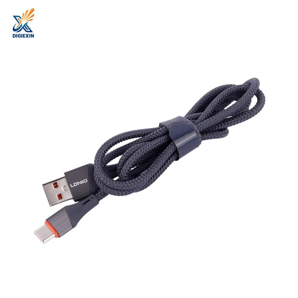 کابل شارژ آیفون USB به LIGHTING الدینیو مدل ls631 طول 1 متر — تصویر ۳