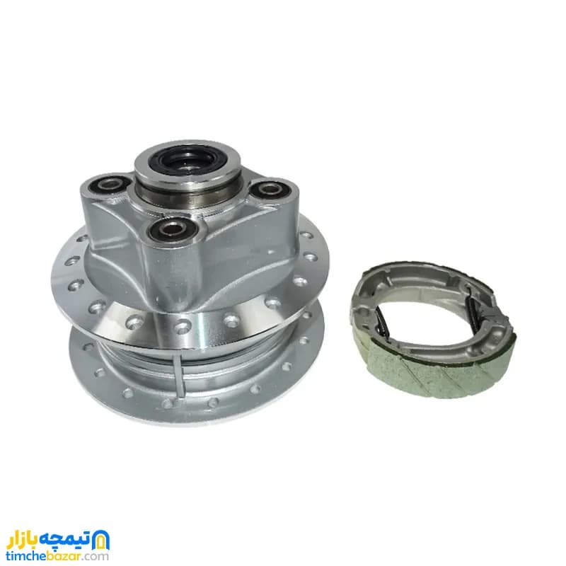 توپی چرخ عقب کامل با لنت موتور سیکلت هوندا دبلیو استاندارد W-Standard