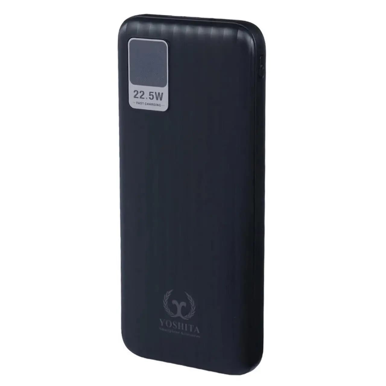 پاوربانک PD و فست شارژ Yoshita 22.5W 10000mAh مدل YP-010 – مشکی – MMS (گارانتی 6 ماهه YA) — تصویر ۷