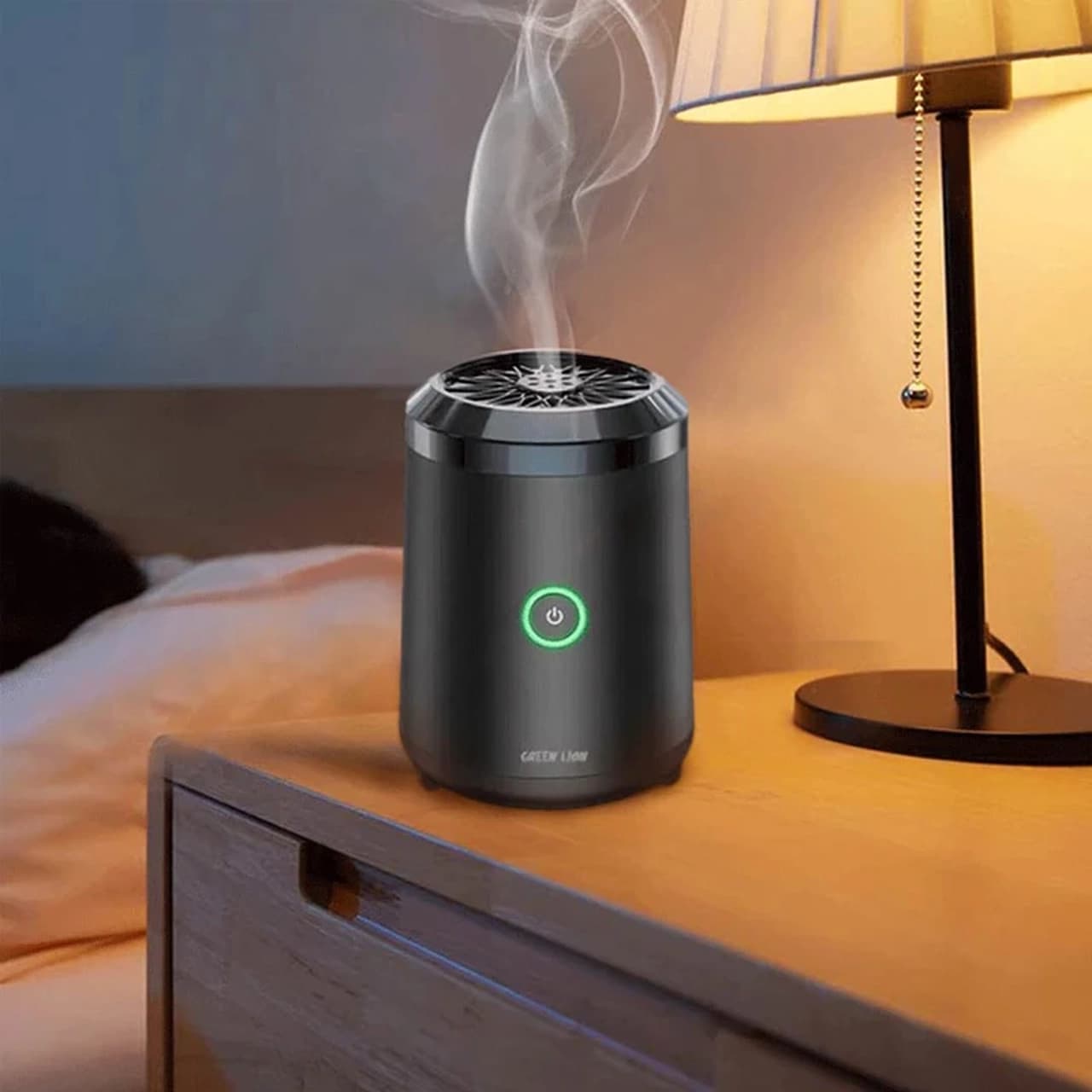 دستگاه بخور عود و اسپیکر بی سیم Green Lion مدل Mini Bakhour Pro GNMINBKRPRBK – مشکی (گارانتی 6 ماهه شرکتی) — تصویر ۵