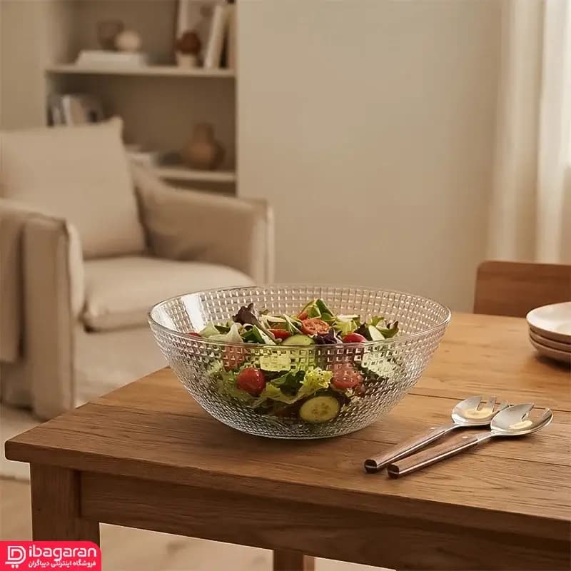 سالاد خوری بلور ونیز کادویی — تصویر ۵