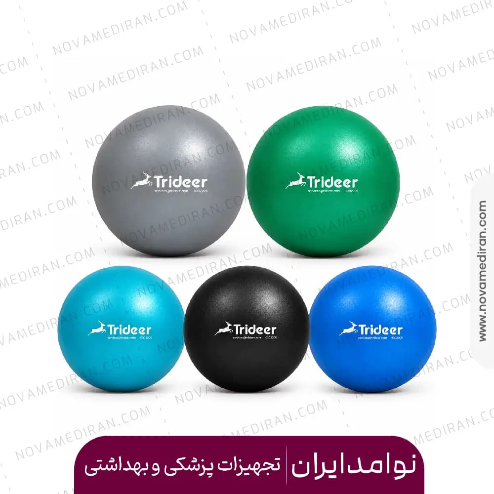 توپ پیلاتس گرماژ بالا نی دار Trideer — تصویر ۷
