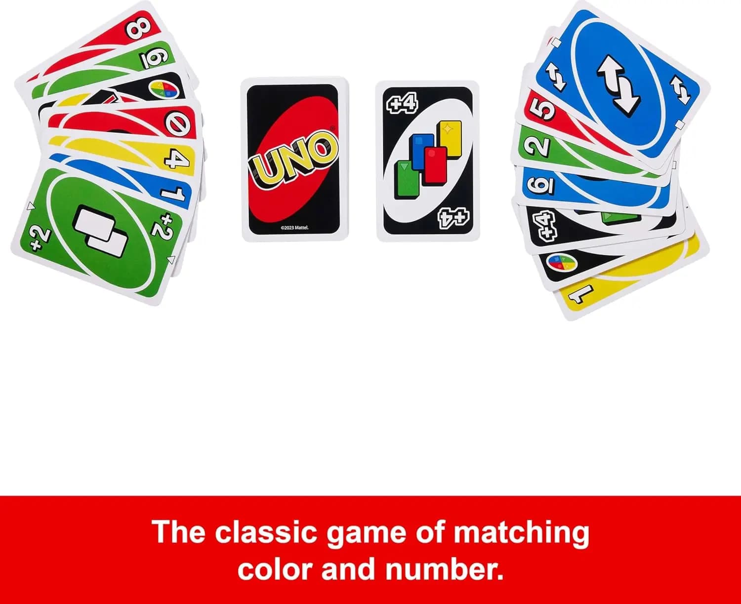 بازی کارتی اونو کلاسیک متل مدل 42003 | Mattel UNO — تصویر ۳