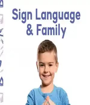 دانلود کتاب Sign Language & Family – زبان اشاره و خانواده