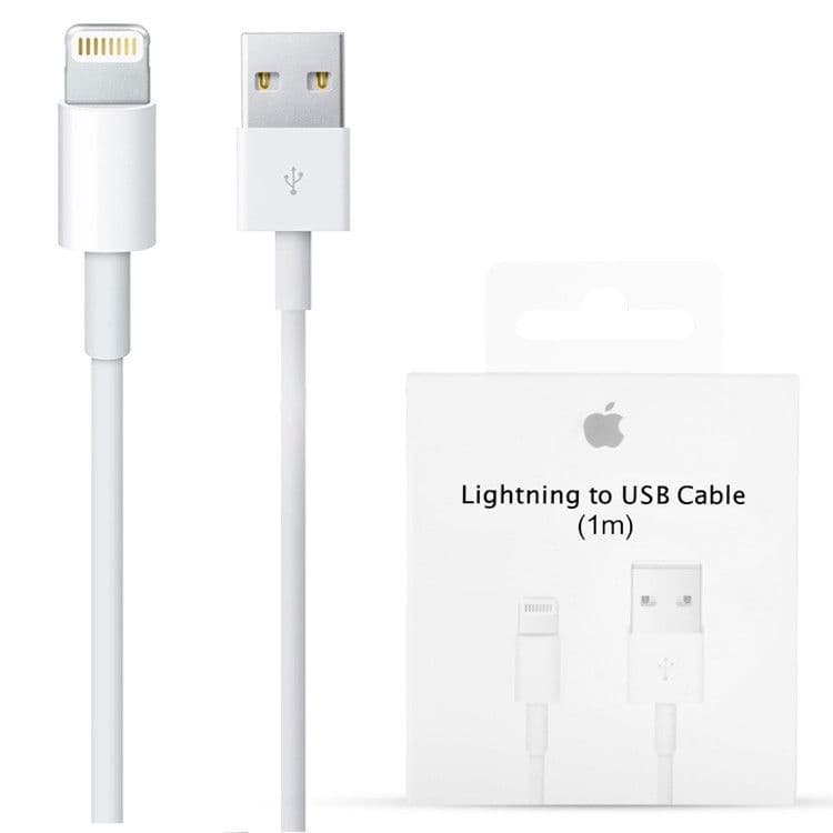 کابل شارژ اپل Lightning Apple 1M — تصویر ۵