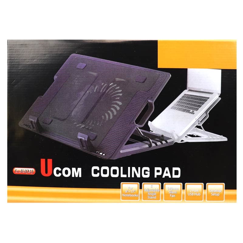 کول پد لپ تاپ Cooling Pad Ucom 638B — تصویر ۳