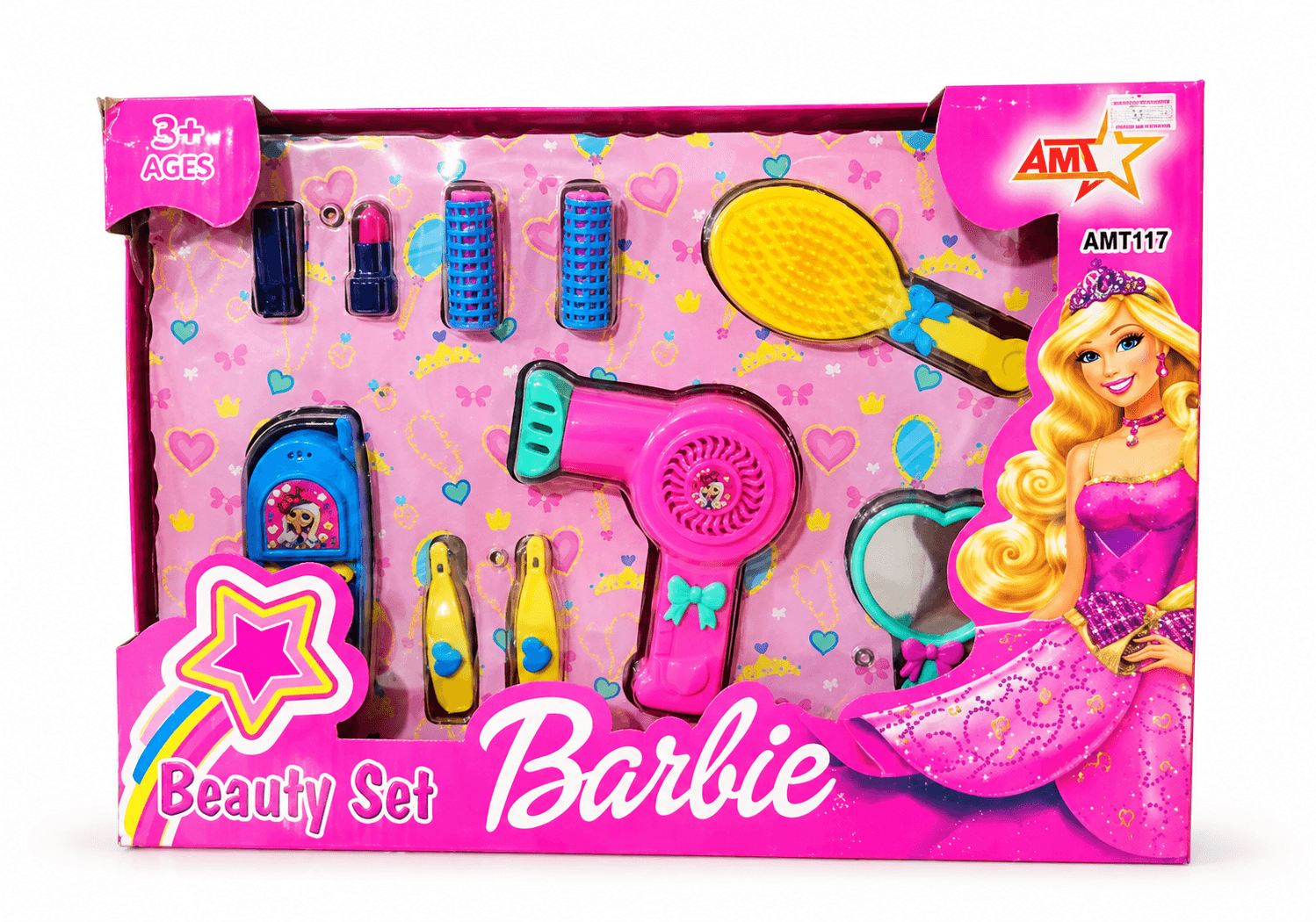 ست آرایشی اسباببازی باربی | Beauty Set Barbie با لوازم آرایش کودکانه