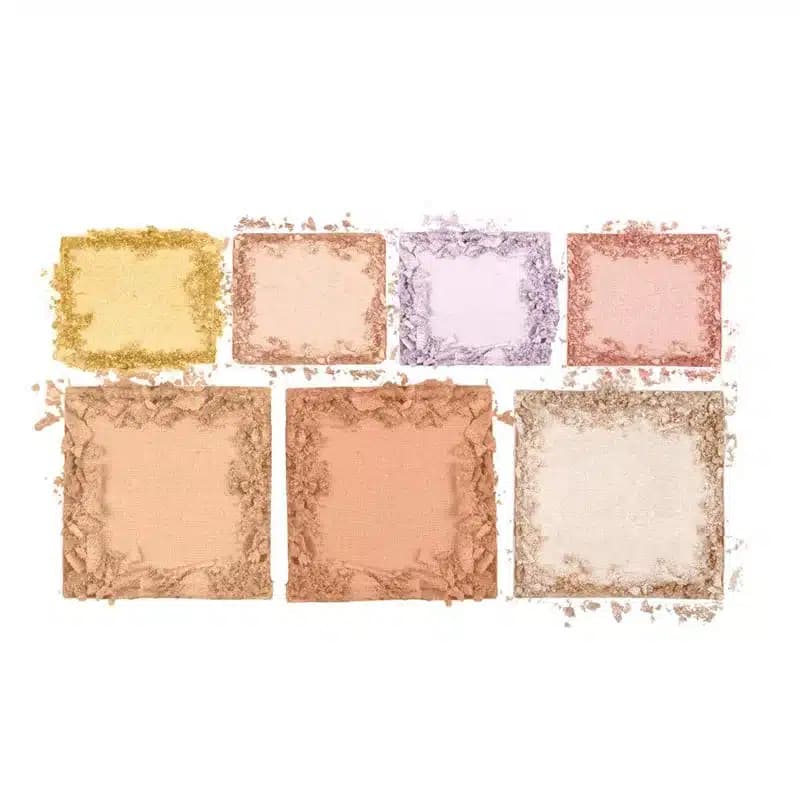 پالت هایلایتر 7 رنگ نیکس NYX مدل Strobe of Genius Highlighter Palette کد 01 — تصویر ۳