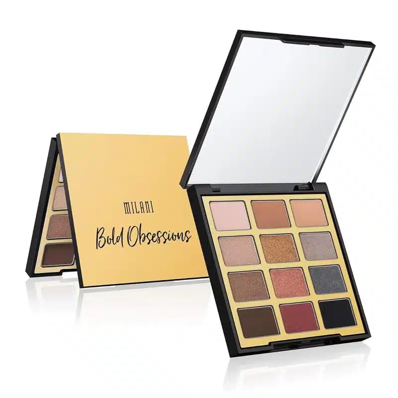 پالت سایه 12 رنگ میلانی Milani مدل Bold Obsessions کد 02