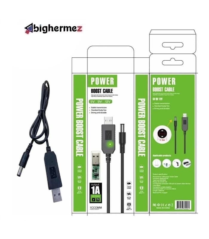 کابل افزاینده ولتاژ USB