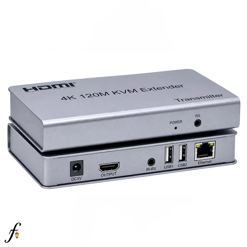 KVM اکستندر HDMI و USB تحت شبکه 120 متری 4K